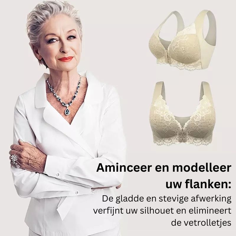 Draadloze Verstevigende Beha Met Voorkant Sluiting