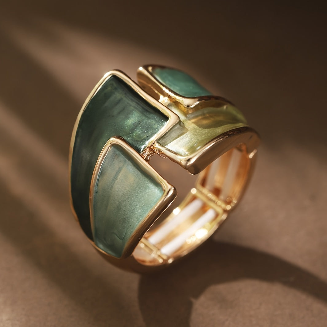 Vintage handgeschilderde Ring