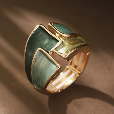 Vintage handgeschilderde Ring