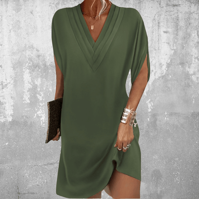 Adena | Elegante v-hals jurk