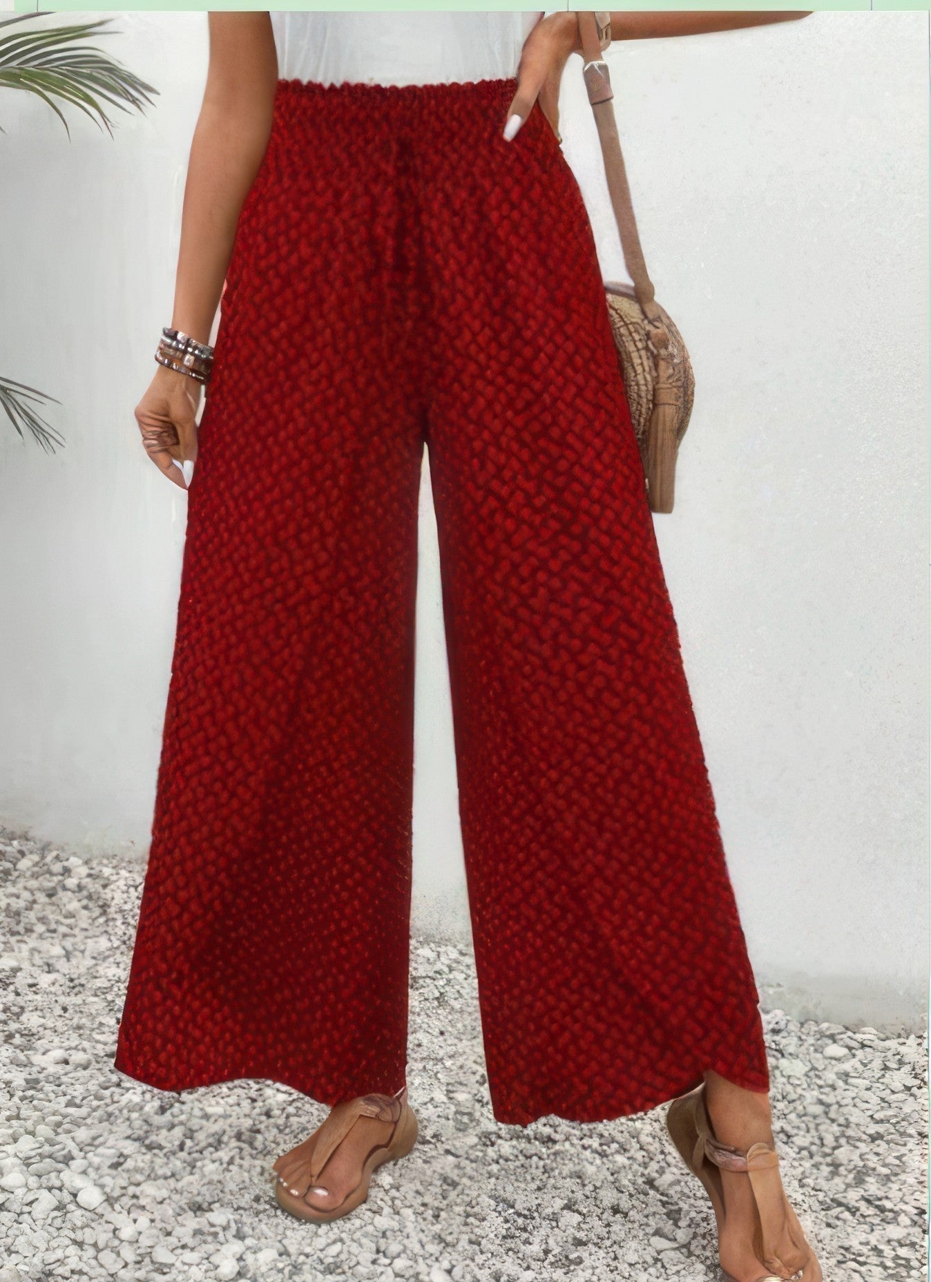 Agatha | Relaxte broek met elastische taille