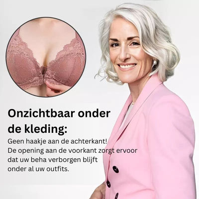 Draadloze Verstevigende Beha Met Voorkant Sluiting