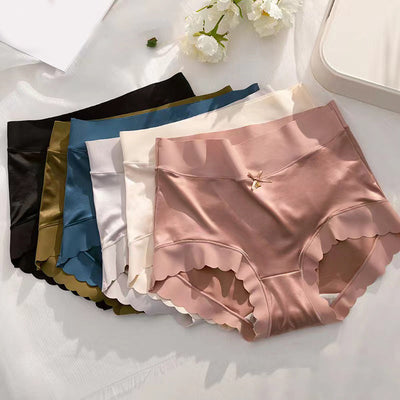 (PACK VAN 6) Comfortabele Satijnen Naadloze Slip