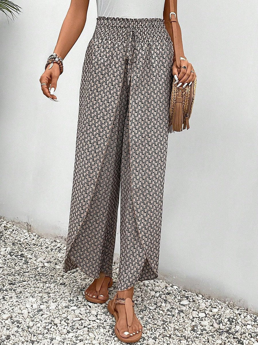 Agatha | Relaxte broek met elastische taille