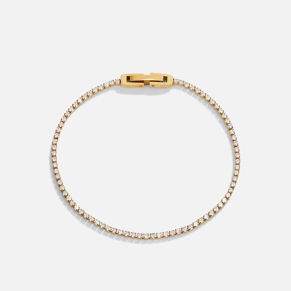 Niyah Kristall Gouden Armband