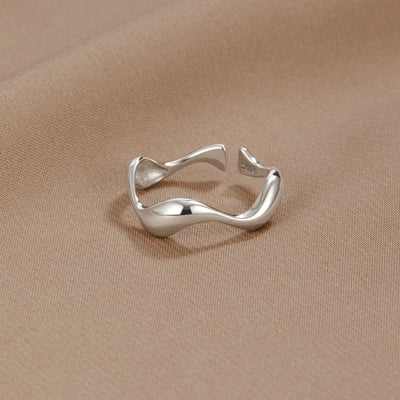Waves - Minimalistische Ring