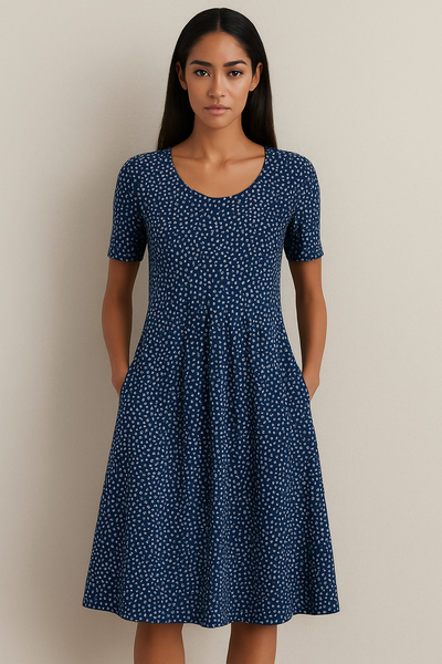 Carolina | Chique jurk met speelse print