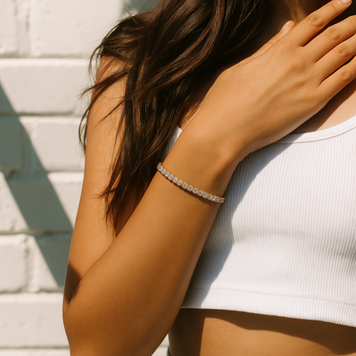 TENNIS Armband met Zirkoon