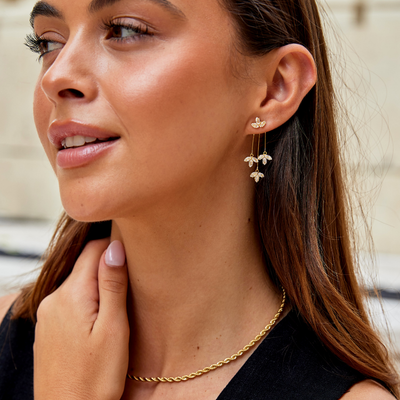 Elegante Waterval Oorbellen