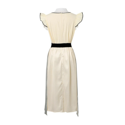 Stijlvolle dames dirndl jurk voor Oktoberfest met luxe schort, getailleerde corsage en authentieke accenten