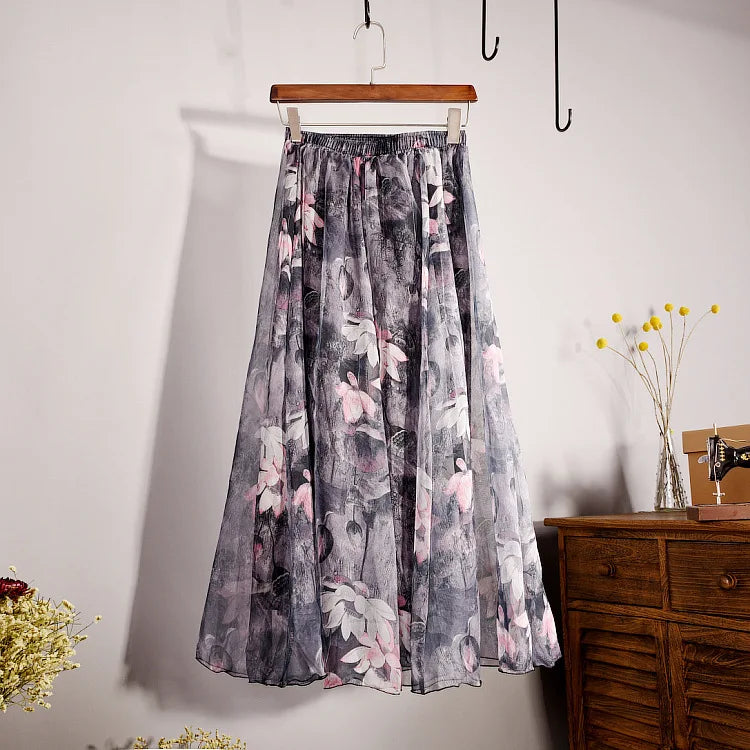 Genevieve | Luchtige maxi-rok voor elke gelegenheid