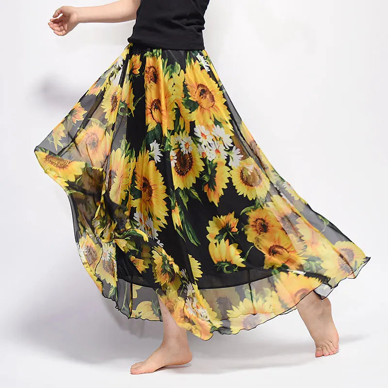 Genevieve | Luchtige maxi-rok voor elke gelegenheid