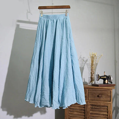 Ines | Zomerse maxi-rok met speelse elegantie