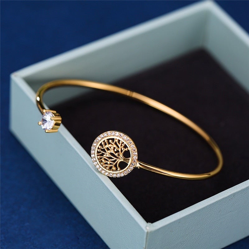 Verstelbare armband met de levensboom