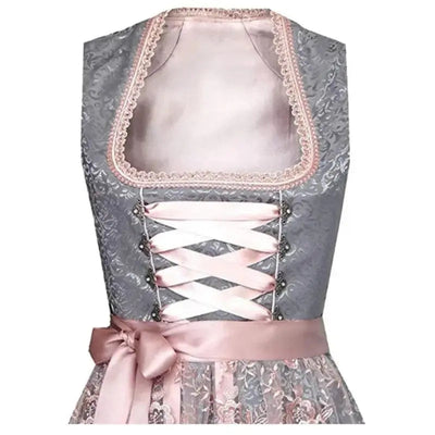 Stijlvol Damen-Dirndl voor het Oktoberfest met Kunstzinnige Borduursels en Elegante Pasvorm