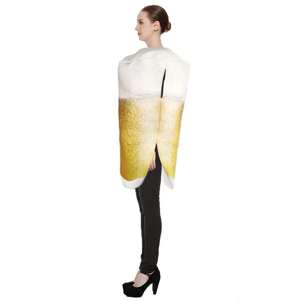 Dames Oktoberfest Kostuum – Grappige Verkleedoutfit voor Feesten, 80x56cm