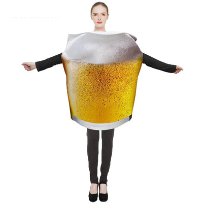 Dames Oktoberfest Kostuum – Grappige Verkleedoutfit voor Feesten, 80x56cm