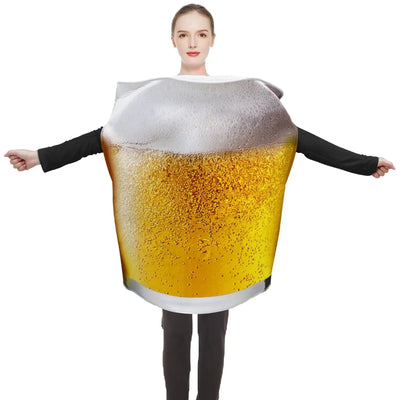 Dames Oktoberfest Kostuum – Grappige Verkleedoutfit voor Feesten, 80x56cm