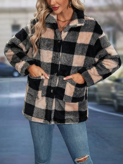 Carla | Casual geblokte jas
