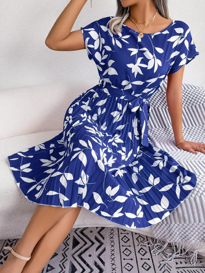 Amal | Trendy jurk met bloemenprint