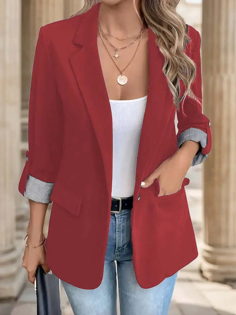 Selena | Elegante lange blazer