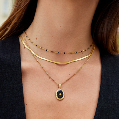 Slangenketting Gouden Halsketting