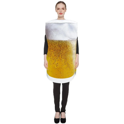 Dames Oktoberfest Kostuum – Grappige Verkleedoutfit voor Feesten, 80x56cm
