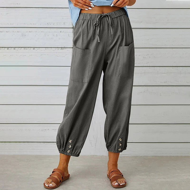 Dolly | Casual broek met losse fit