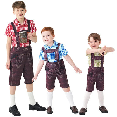 Feestelijke Kinderkostuums voor Oktoberfest: Charmante Dirndls en Lederhosen in Maten 92–128