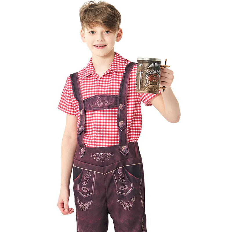 Feestelijke Kinderkostuums voor Oktoberfest: Charmante Dirndls en Lederhosen in Maten 92–128
