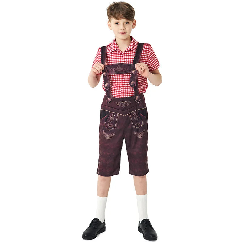 Feestelijke Kinderkostuums voor Oktoberfest: Charmante Dirndls en Lederhosen in Maten 92–128