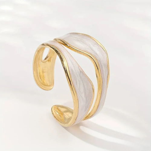 Traum - Vintage Witgouden Ring
