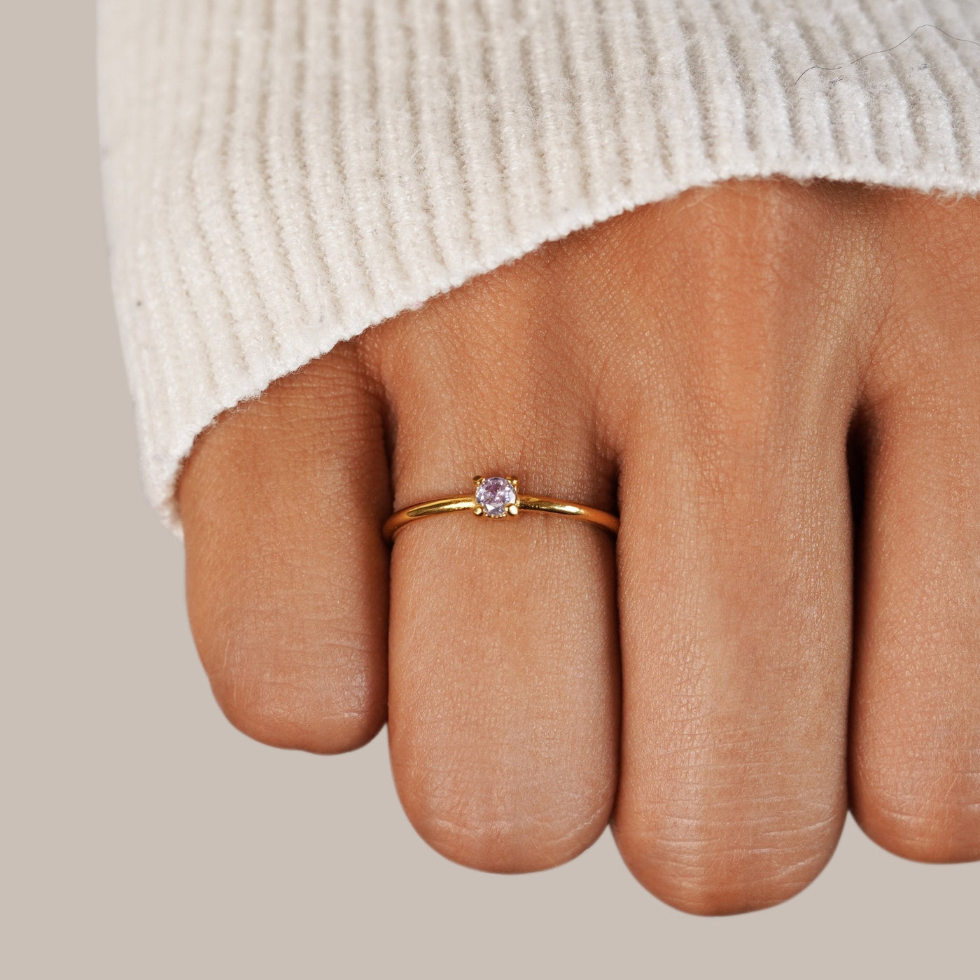 Geboortesteen Gouden Ringen