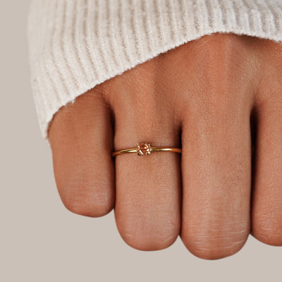 Geboortesteen Gouden Ringen