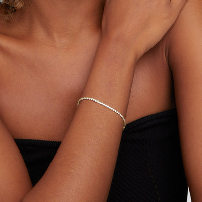 Cordelia Gouden Tennisarmband