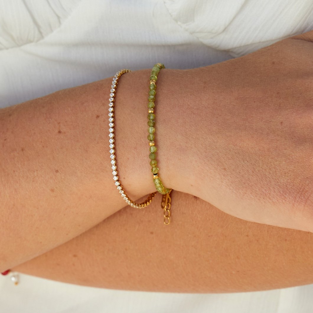 Cordelia Gouden Tennisarmband