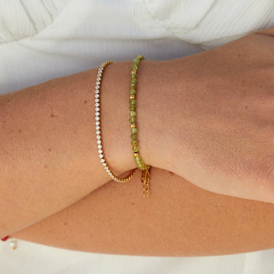 Cordelia Gouden Tennisarmband