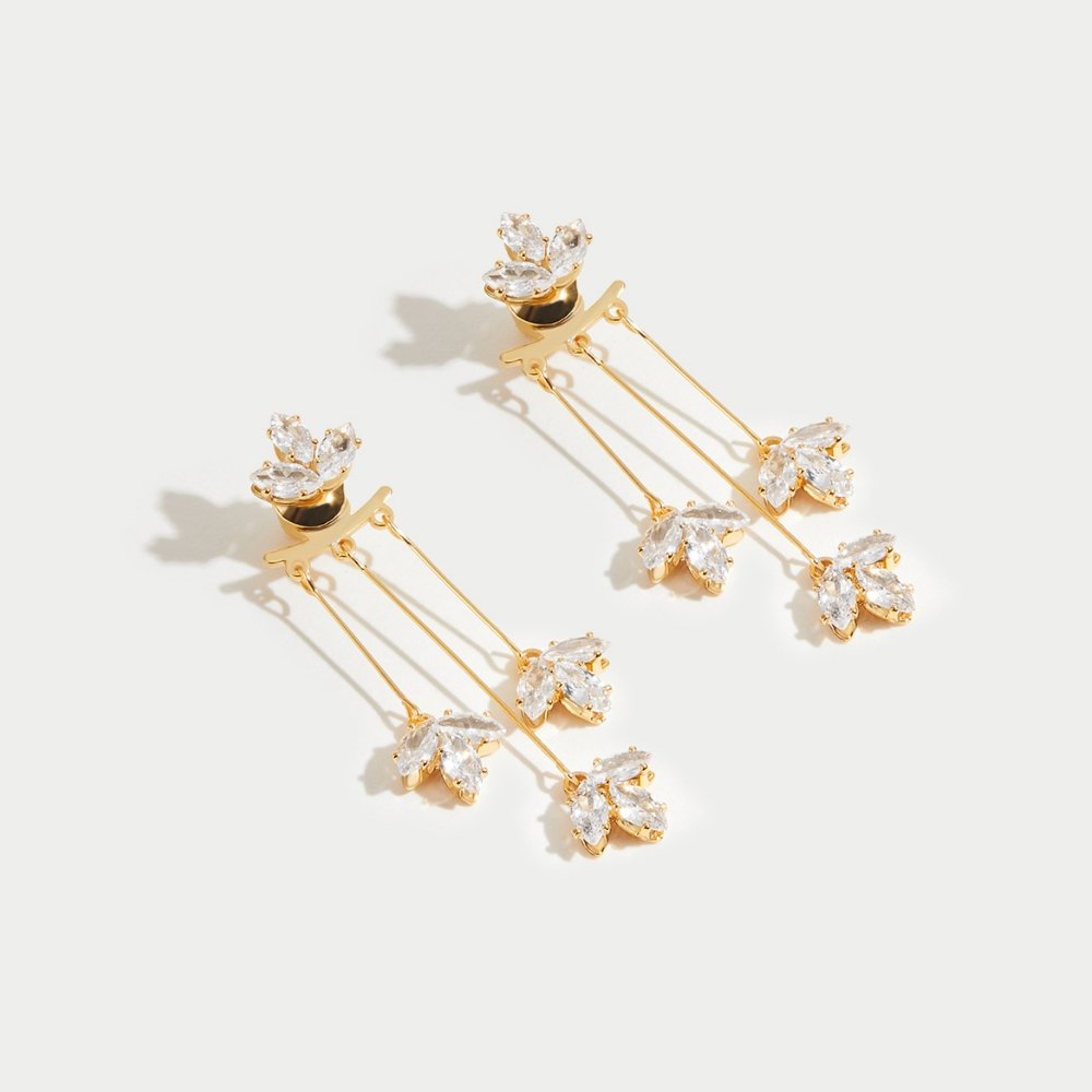 Elegante Waterval Oorbellen