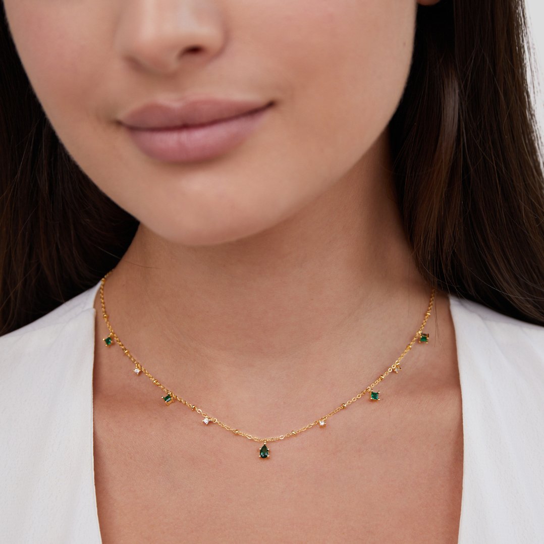 Emily Kristall Gouden Hanger