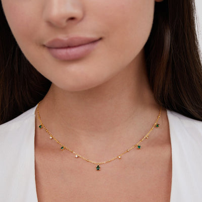 Emily Kristall Gouden Hanger