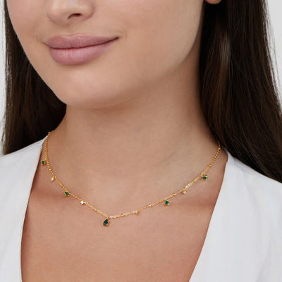 Emily Kristall Gouden Hanger