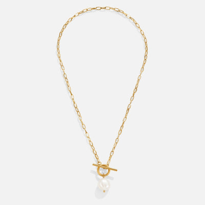 Eva Zoetwaterparel Gouden Ketting