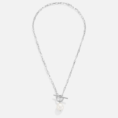 Eva Zoetwaterparels Zilveren Ketting