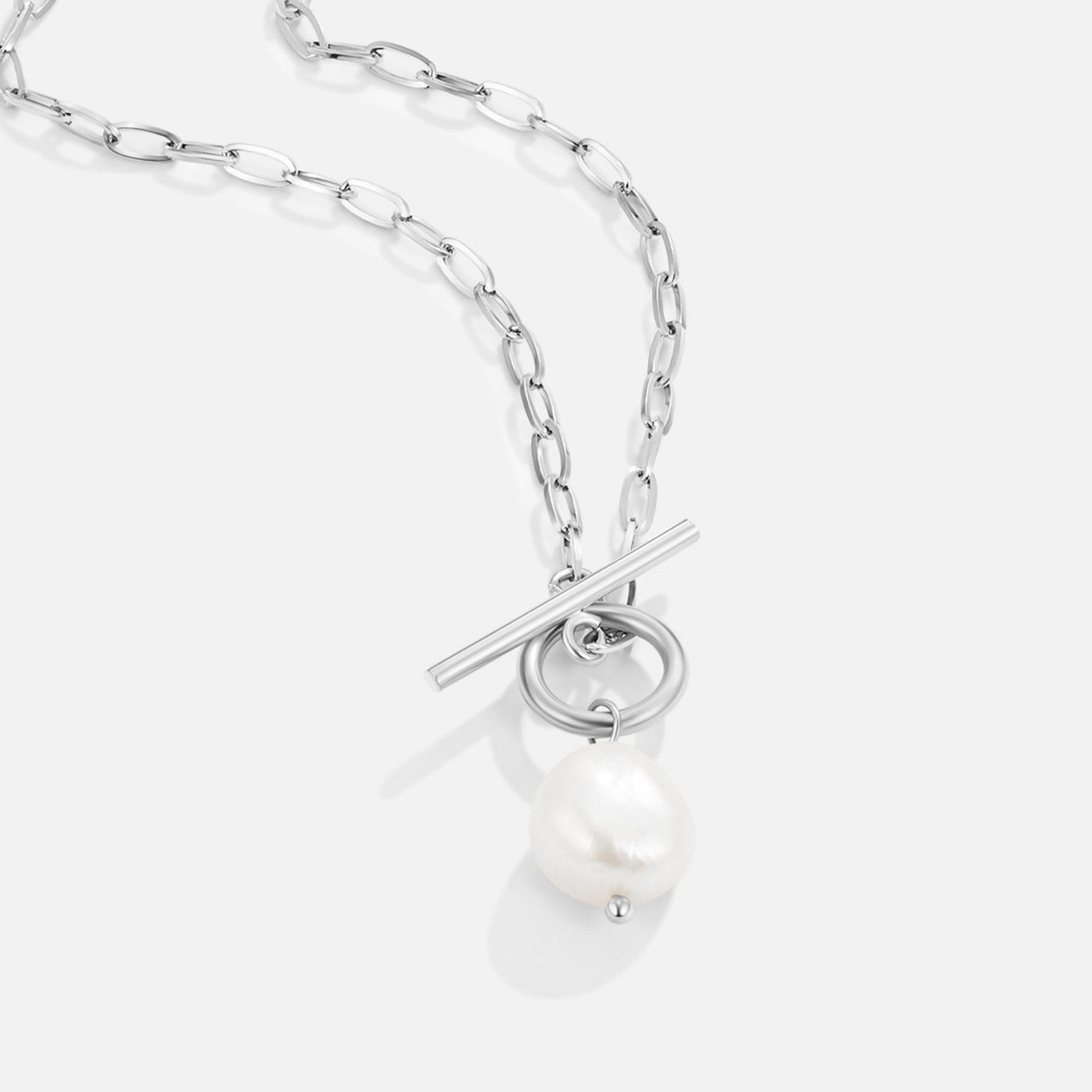Eva Zoetwaterparels Zilveren Ketting