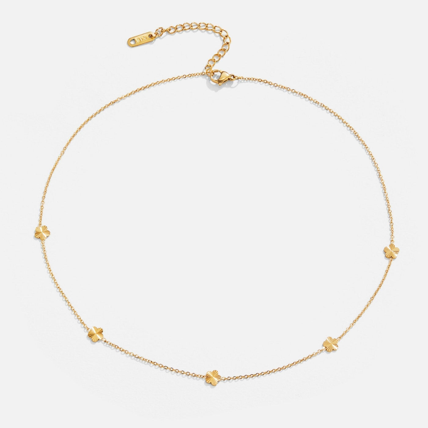 Bloemen Power Gouden Ketting