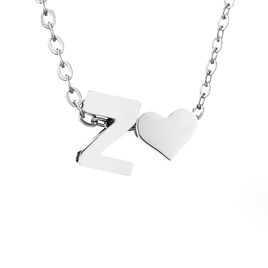 Ewige Liebe & Brief Zilveren Halsketting