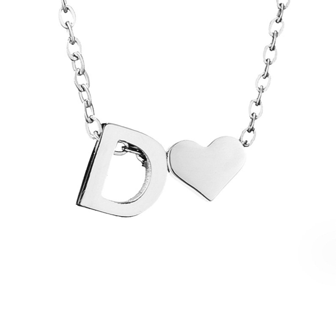 Ewige Liebe & Brief Zilveren Halsketting