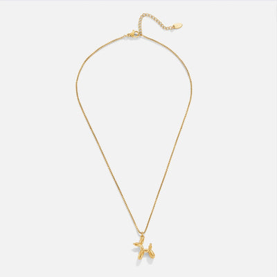 Gouden Ballon-Dier-Halsketting