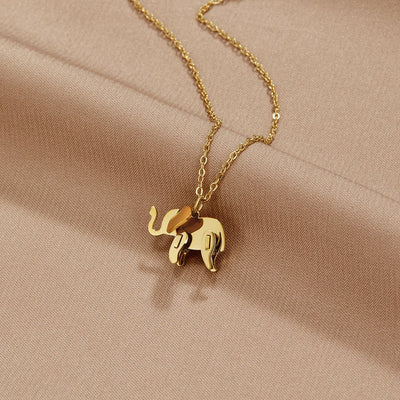 Gouden Olifanten-Halsband