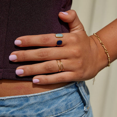 Infinity Loop - Gouden Ring